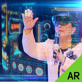 Шоу-презентация с AR очками HoloLens