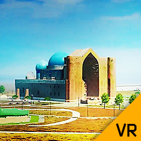 Виртуальный тур по религиозному центру Азарет Султан